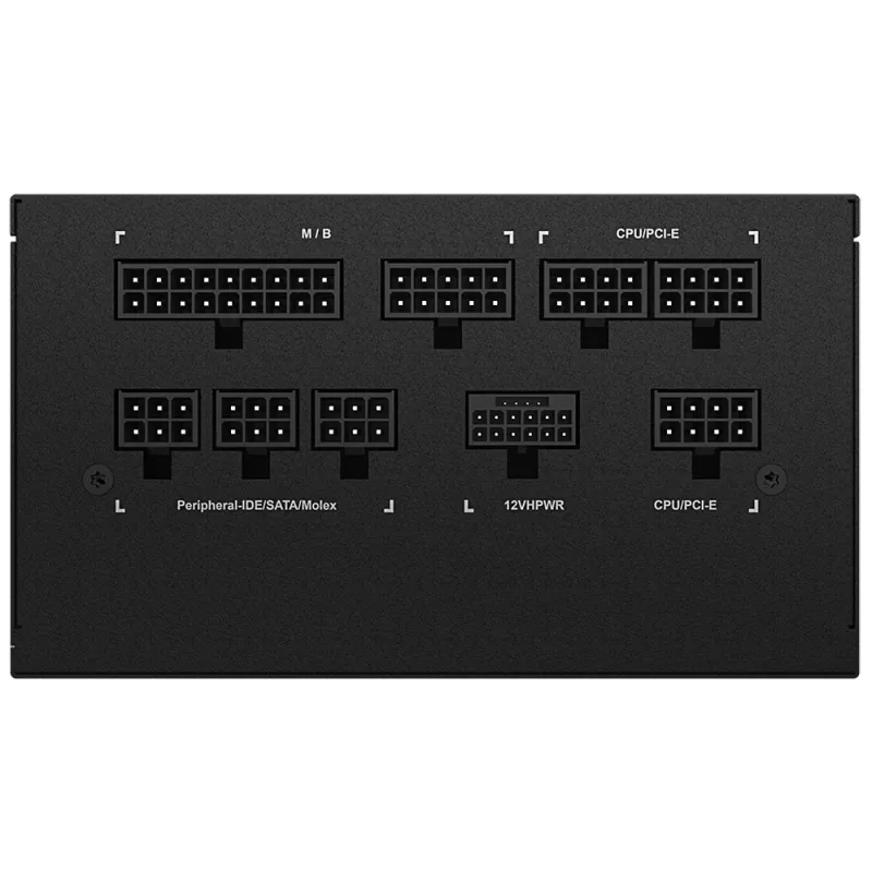 GIGABYTE GP-UD850GM PG5 maitinimo blokas 850 W 20+4 pin ATX ATX Juoda
