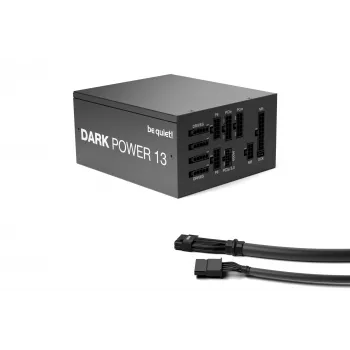 be quiet! Dark Power 13 maitinimo blokas 1000 W 20+4 pin ATX ATX Juoda