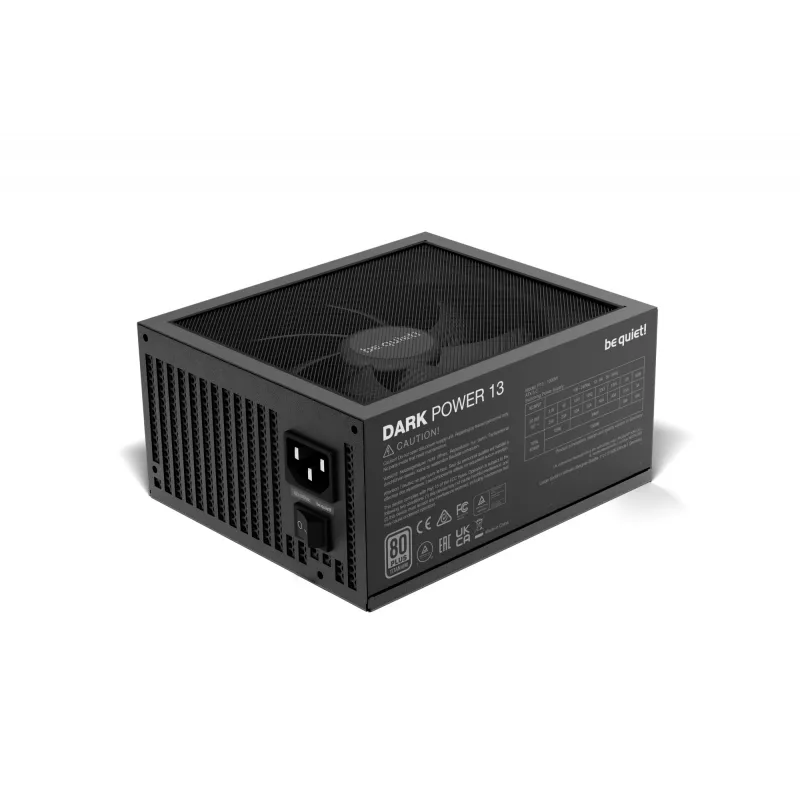 be quiet! Dark Power 13 maitinimo blokas 1000 W 20+4 pin ATX ATX Juoda