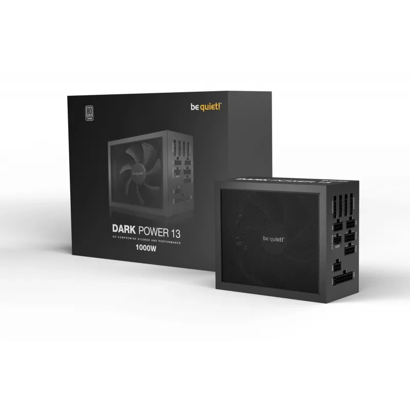be quiet! Dark Power 13 maitinimo blokas 1000 W 20+4 pin ATX ATX Juoda