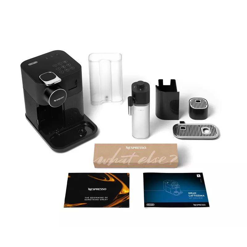 De’Longhi Nespresso Gran Lattissima kavos aparatas, juodas