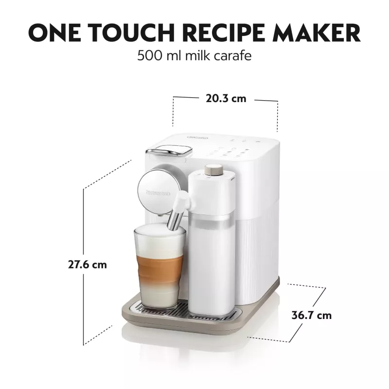 Kavos aparatas De’Longhi Lattissima One Nespresso Gran Lattissima, tamsus