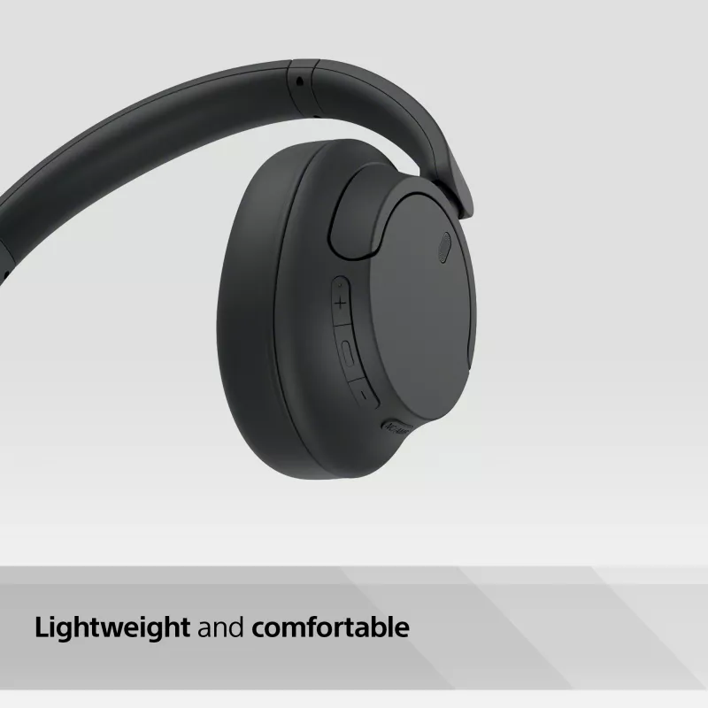 Sony WH-CH720 belaidės ausinės su triukšmo slopinimu, USB-C, Bluetooth, juodos