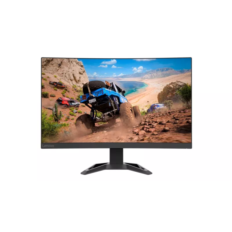 Lenovo G27qc-30 monitorius 68.6 cm (27 col.) 2560 x 1440 pikselių Quad HD juodas