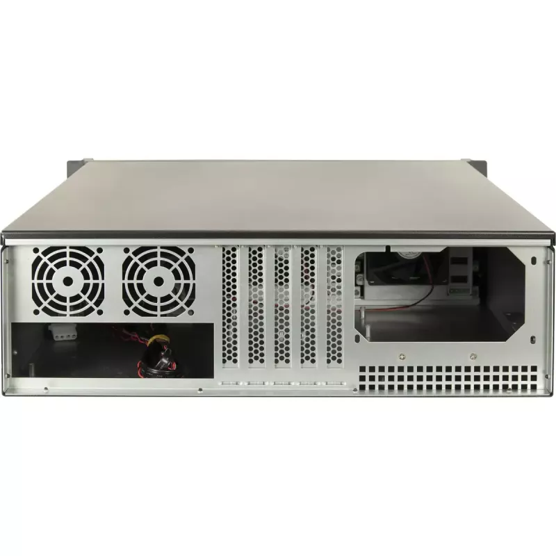 Serverio korpusas Inter-Tech 3U-3508 Juodas 480x528x132mm 5.25 colio HDD