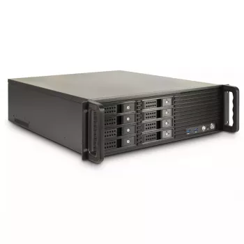Serverio korpusas Inter-Tech 3U-3508 Juodas 480x528x132mm 5.25 colio HDD