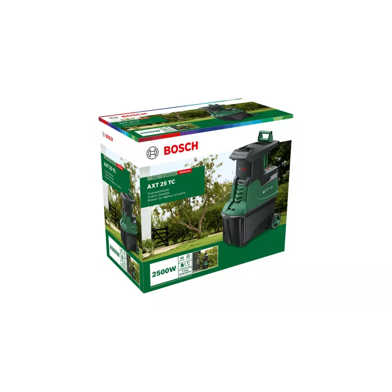 Bosch AXT 25 TC sodo smulkintuvas 2500 W 53 L turbina