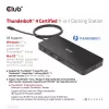 Docking stotelė CLUB3D Thunderbolt 4 sertifikuota 11-in-1 140W