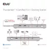 Docking stotelė CLUB3D Thunderbolt 4 sertifikuota 11-in-1 140W