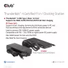Docking stotelė CLUB3D Thunderbolt 4 sertifikuota 11-in-1 140W
