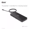 Docking stotelė CLUB3D Thunderbolt 4 sertifikuota 11-in-1 140W
