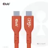 CLUB3D USB2 Type-C abipusis USB-IF sertifikuotas laidas, duomenys 480Mb, PD 240W (48V/5A) EPR, M/M 3m / 9.84 ft