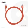 CLUB3D USB2 Type-C abipusis USB-IF sertifikuotas laidas, duomenys 480Mb, PD 240W (48V/5A) EPR, M/M 3m / 9.84 ft