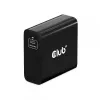 CLUB3D CAC-1914 kelioninis įkroviklis 140 W, GaN technologija, vienas USB Type-C prievadas, PD 3.1
