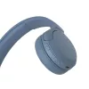 Sony WH-CH520 belaidės ausinės ant galvos, skambučiai/muzika, USB Type-C, Bluetooth, mėlyna