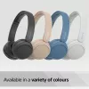 Sony WH-CH520 belaidės ausinės ant galvos, skambučiai/muzika, USB Type-C, Bluetooth, mėlyna