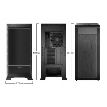 Korpusas be quiet! DARK BASE PRO 901 | Full Tower | Juodas