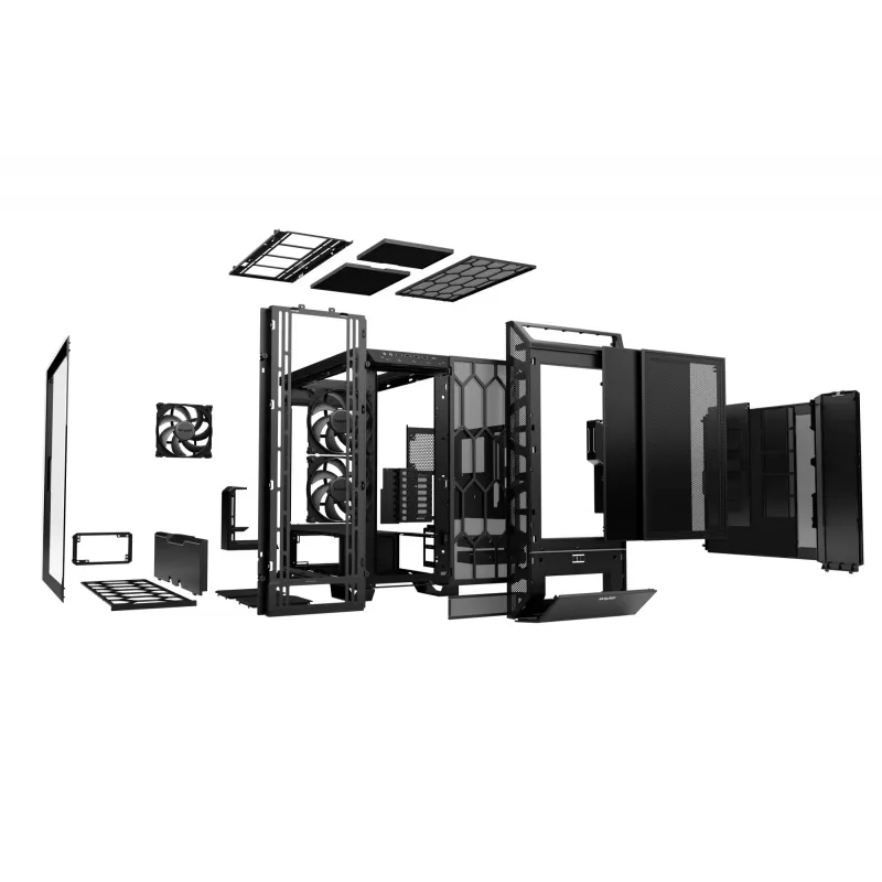 Korpusas be quiet! DARK BASE PRO 901 | Full Tower | Juodas