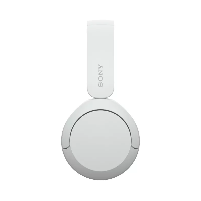 Ausinės Sony WH-CH520 belaidės ant ausų, Bluetooth 5.2, 50 h atkūrimas, USB-C įkrovimas, baltos