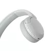 Ausinės Sony WH-CH520 belaidės ant ausų, Bluetooth 5.2, 50 h atkūrimas, USB-C įkrovimas, baltos