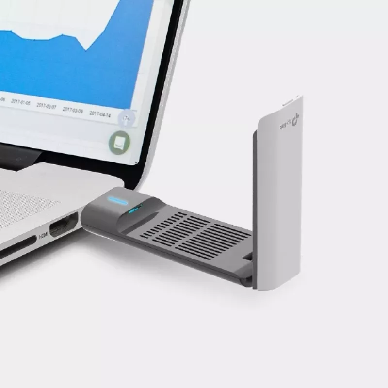 TP-Link Archer AX1800 belaidis USB adapteris su Wi-Fi 6 ir aukšto stiprinimo antenomis