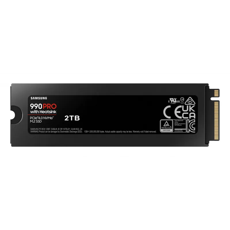 Samsung 990 PRO su aušintuvu 2000 GB M.2 NVMe SSD diskas