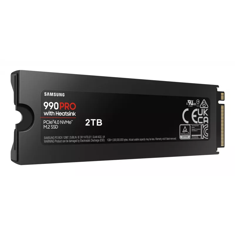 Samsung 990 PRO su aušintuvu 2000 GB M.2 NVMe SSD diskas