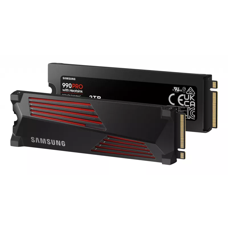 Samsung 990 PRO su aušintuvu 2000 GB M.2 NVMe SSD diskas