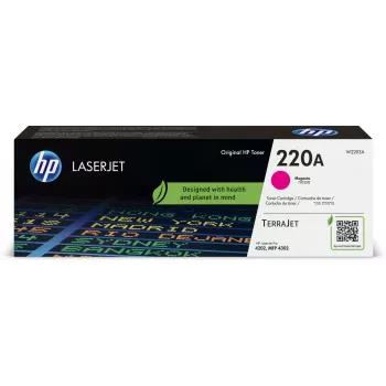 HP 220A rausvos spalvos originalus lazerinis kasetė, 1800 puslapių, rausva, 1 vnt.