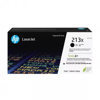 HP 213X didelės talpos juodas originalus LaserJet kasečių rinkinys, 9000 puslapių, juoda, 1 vnt.
