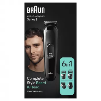 Braun MGK3410 juoda, nikelio-metalo hidrido (NiMH) baterija