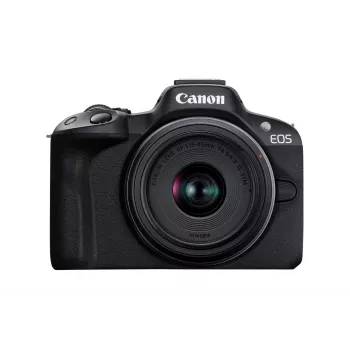 Veidrodinis fotoaparatas Canon EOS R50 juodas 24.2 MP 4K Ultra HD