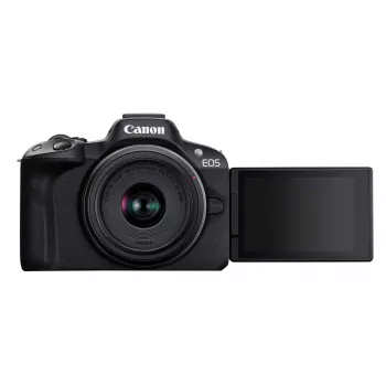 Veidrodinis fotoaparatas Canon EOS R50 juodas 24.2 MP 4K Ultra HD