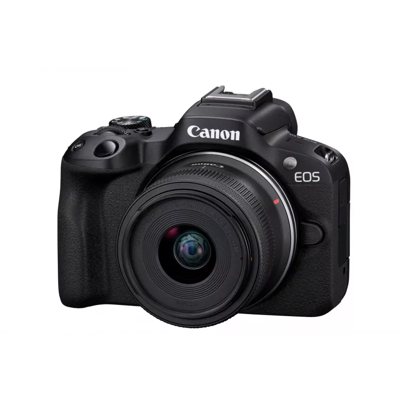 Veidrodinis fotoaparatas Canon EOS R50 juodas 24.2 MP 4K Ultra HD