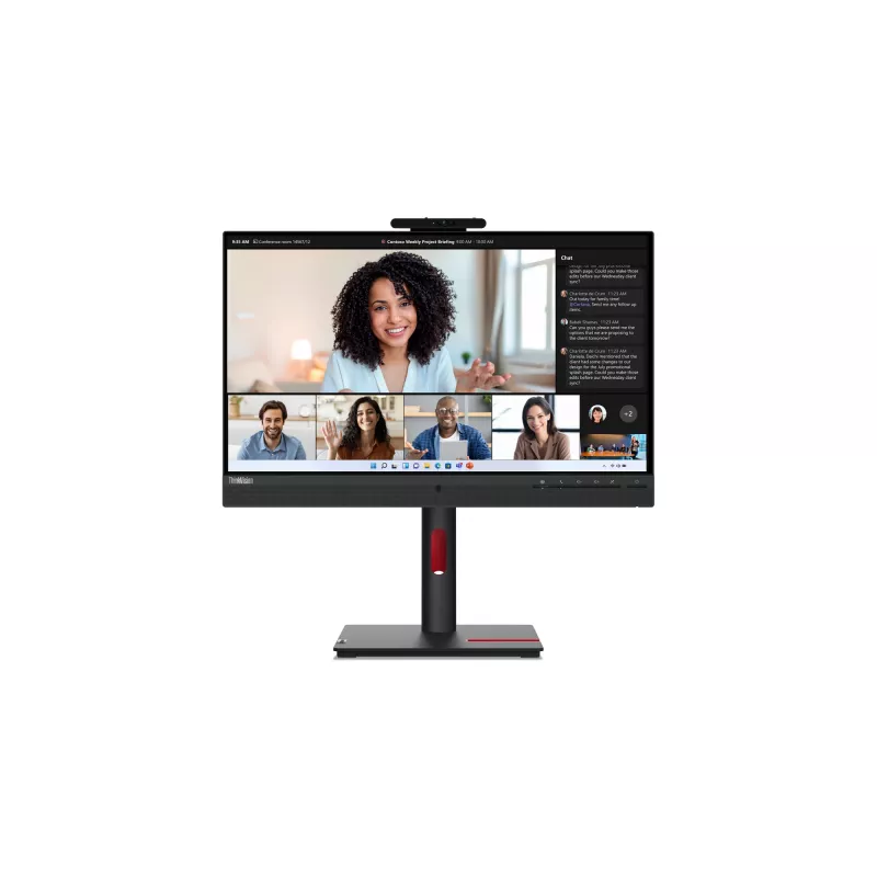 Monitorius Lenovo ThinkVision T24mv-30, 60,5 cm (23,8 colių), Full HD, LED, 6 ms, juodas