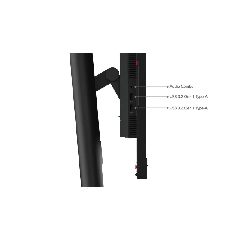 Monitorius Lenovo ThinkVision T24mv-30, 60,5 cm (23,8 colių), Full HD, LED, 6 ms, juodas