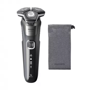 Philips SHAVER Series 5000 S5887/10 šlapias ir sausas elektrinis skustuvas su minkštu dėklu