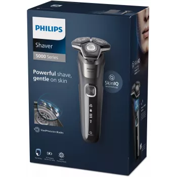 Philips SHAVER Series 5000 S5887/10 šlapias ir sausas elektrinis skustuvas su minkštu dėklu