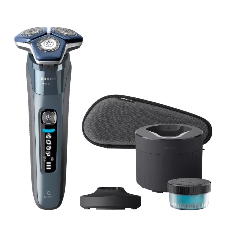 Philips SHAVER Series 7000 S7882/55 Šlapias ir sausas elektrinis skustuvas su valymo stotele ir dėklu