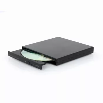 GEMBIRD išorinis DVD įrašymo įrenginys 24x - juodos spalvos