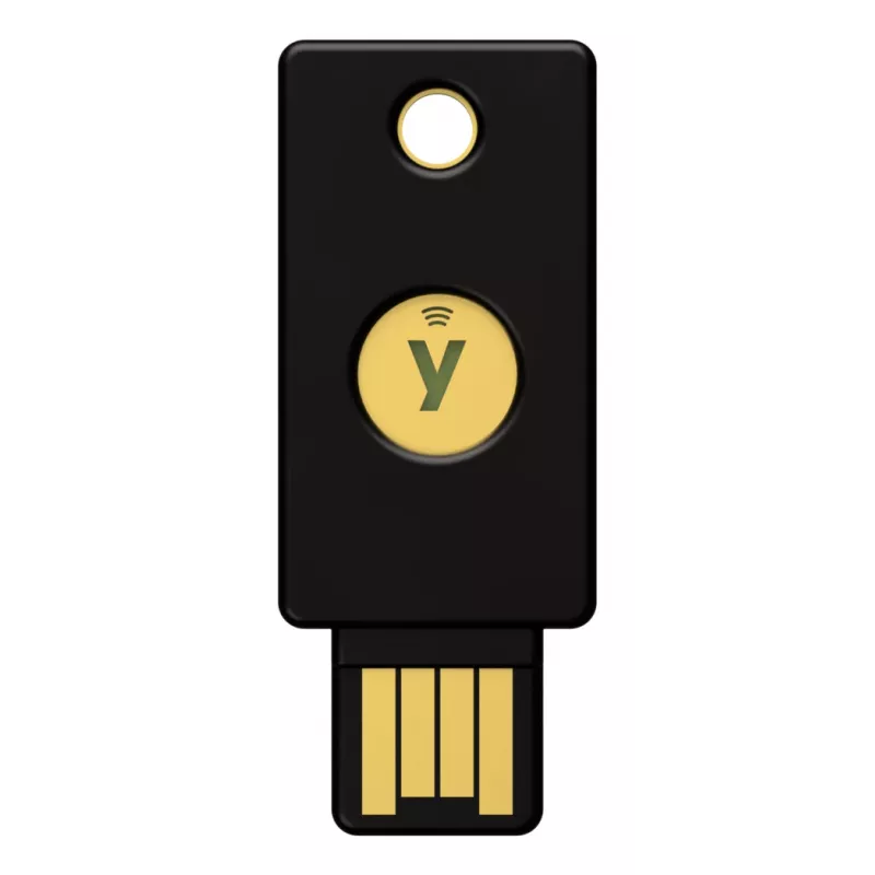 YUBICO Security Key NFC USB-A – Raktas jūsų saugumui internete