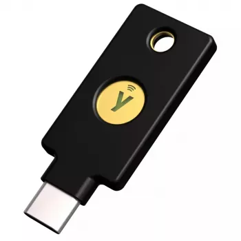 USB raktas autentifikavimui Yubico Juoda