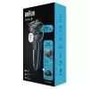 Braun Series 5 51-M1200s vyriškas skustuvas, folijinis skustuvas, trimeris, juoda, mėlyna