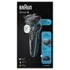 Braun Series 5 51-M1200s vyriškas skustuvas, folijinis skustuvas, trimeris, juoda, mėlyna