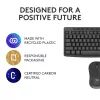 Klaviatūros ir pelės rinkinys Logitech MK370 Combo for Business — pilno dydžio QWERTY (US International), RF Wireless + Bluetooth, grafitas