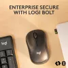 Klaviatūros ir pelės rinkinys Logitech MK370 Combo for Business — pilno dydžio QWERTY (US International), RF Wireless + Bluetooth, grafitas
