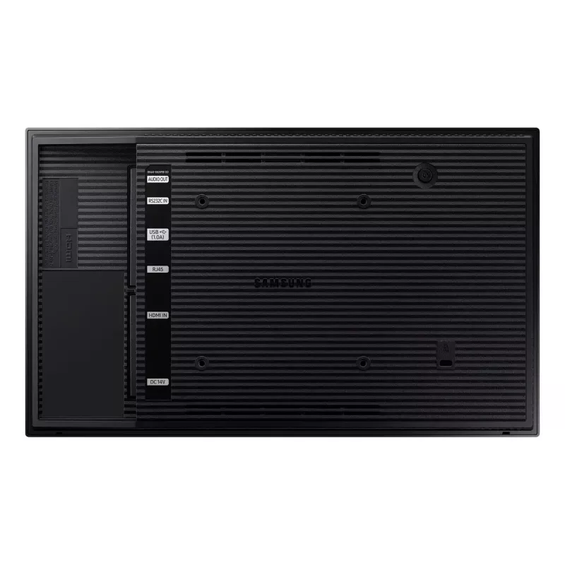Samsung QB13R-M Skaitmeninis ženklų ekranas 33 cm (13 colių) LCD Wi-Fi 500 cd/m² Full HD Juodas su procesoriumi Tizen 4.0 16/7