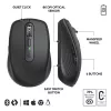 Pelytė Logitech MX Anywhere 3S Business Black Wireless