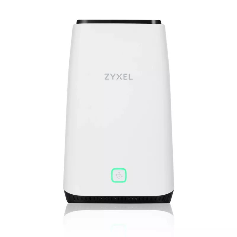Zyxel FWA510 belaidis maršrutizatorius 5G, trijų juostų (2,4 GHz / 5 GHz / 5 GHz), Wi-Fi 6, juodas, baltas