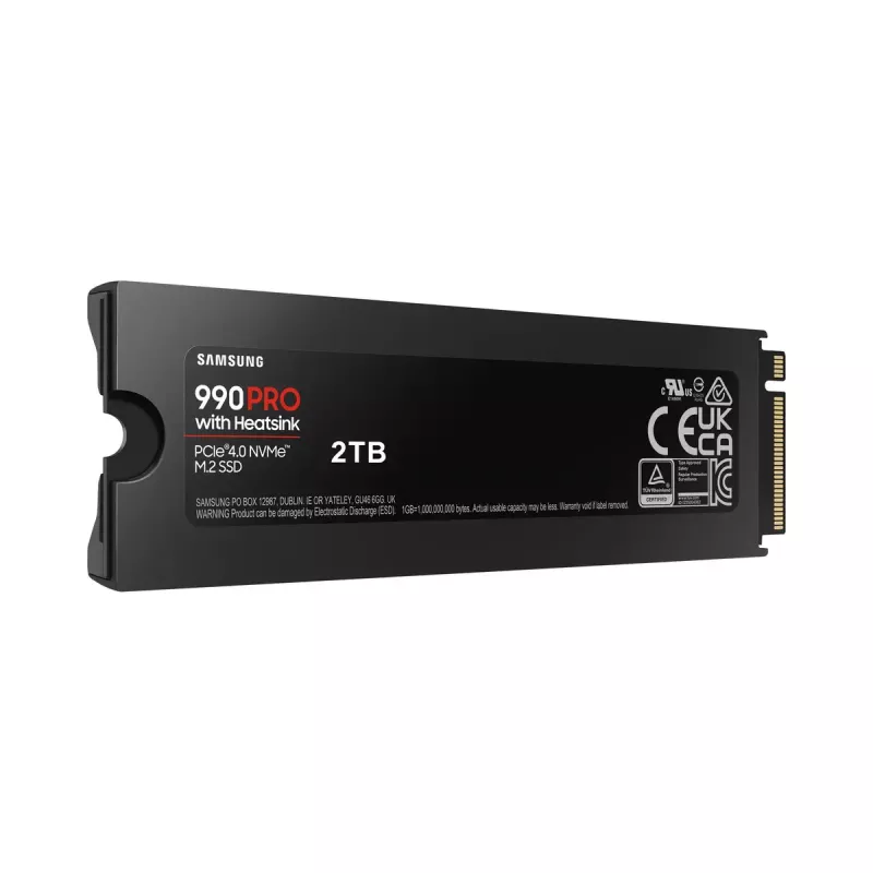 SSD M.2 2280 NVMe Samsung 2 TB PCIe 4.0 MZ-V9P2T0GW — 7450/6900 MB/s, V‑NAND MLC
